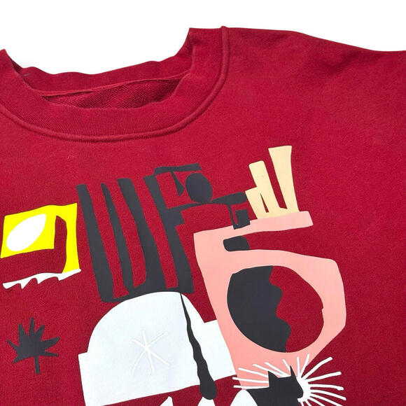 Lululemon Team Canada Perfectly Calgary Oversized Sweatshirt Justin Broadcast XL - Picture 6 of 10